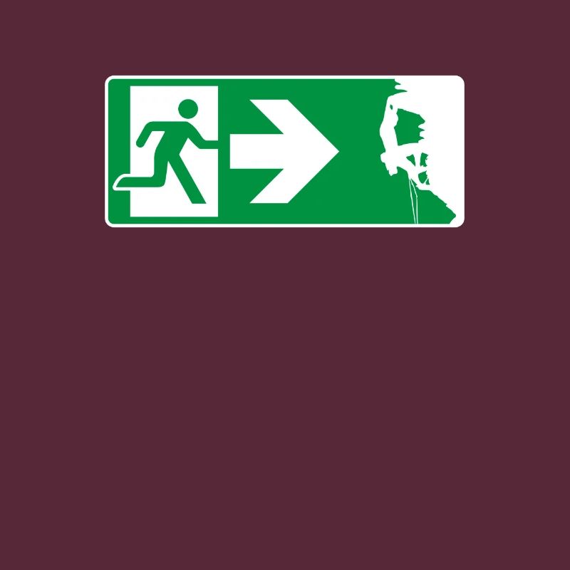 Emergency Exit Climbing Climber