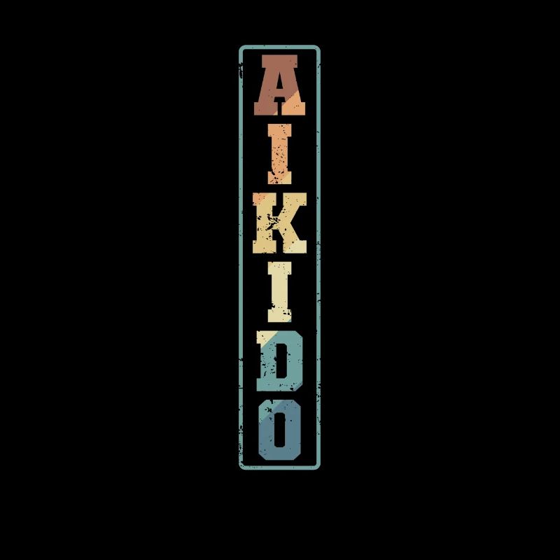 Aikido elegante Kampfkunst Training