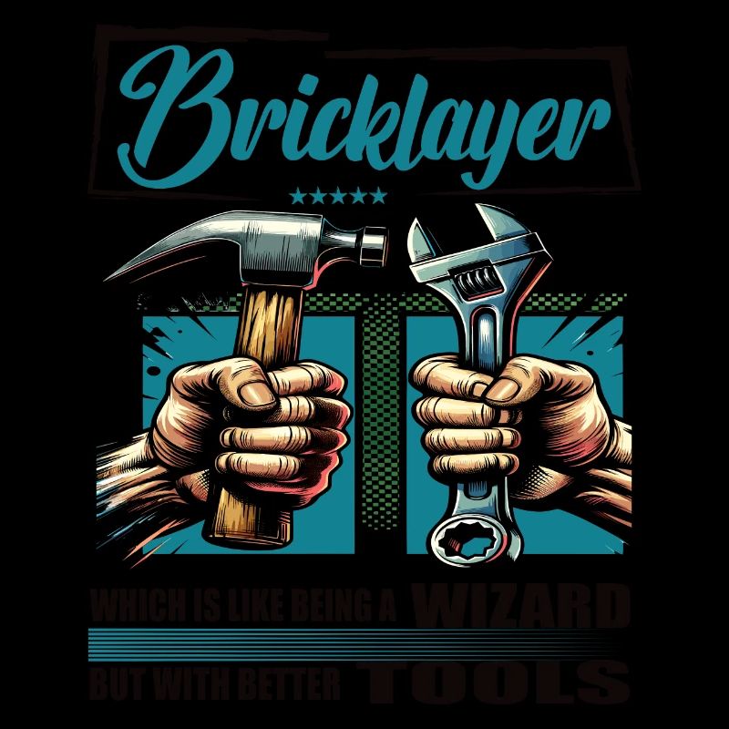 Bricklayer Beruf Spruch Arbeiter