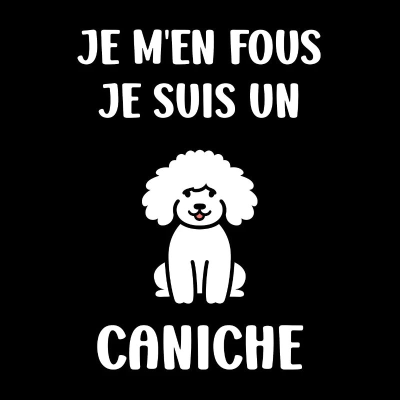 Humour chien petit caniche