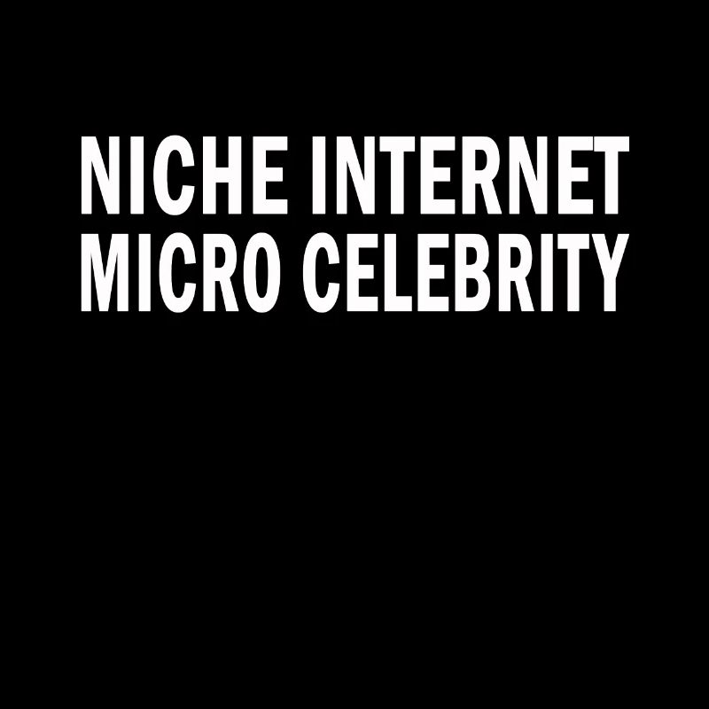 Niche Internet Micro Célébrité Drôle Influenceur