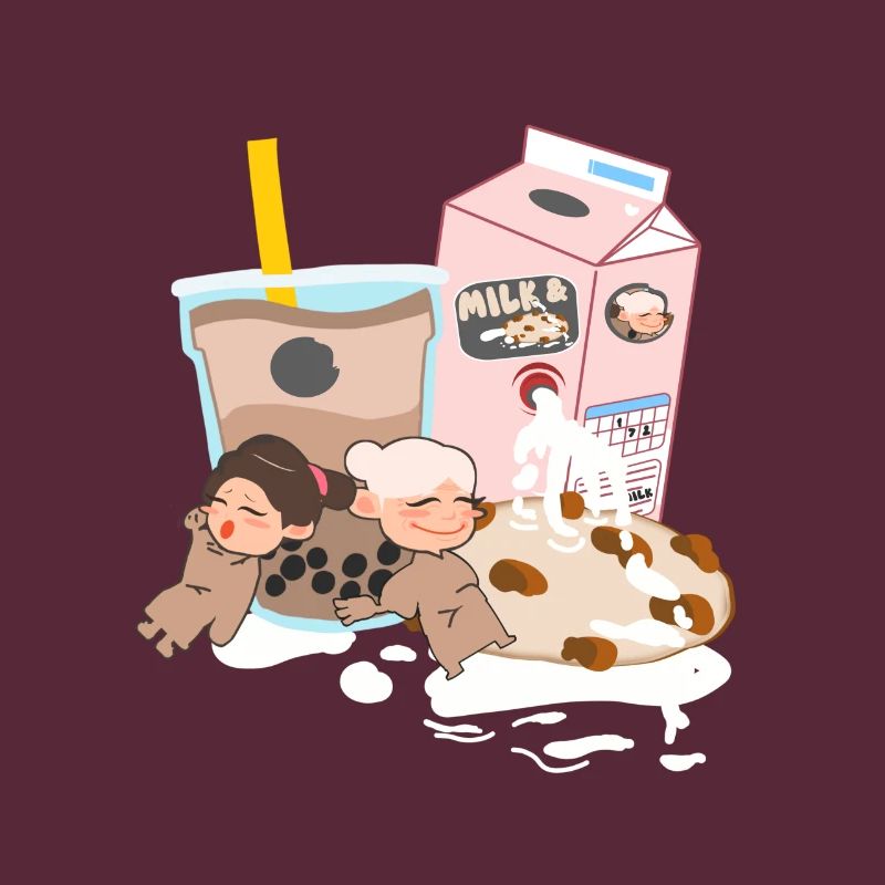 Biscuits et lait
