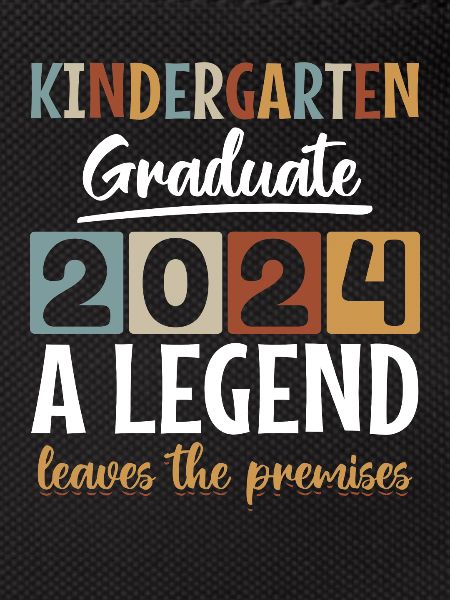 Proud Kindergarten Graduate 2024
