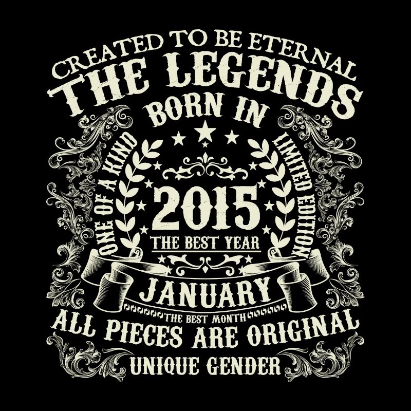 Janvier 2015 anniversaire 2015 Janvier année