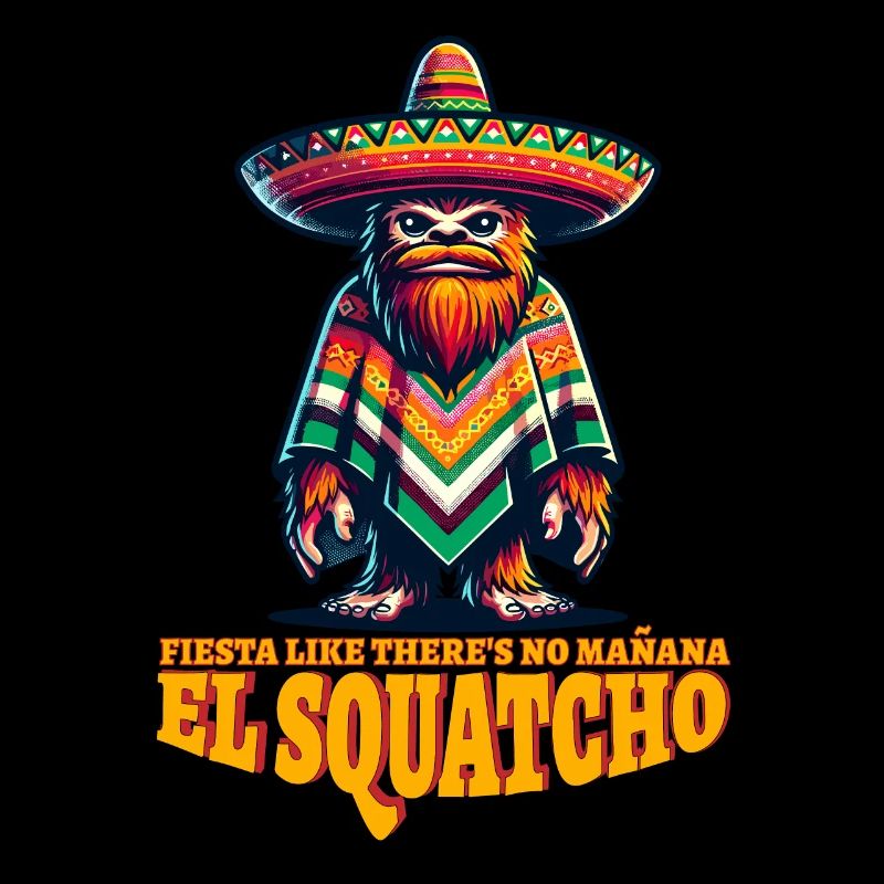 El Squatcho Western Bigfoot Sasquatch mexicain