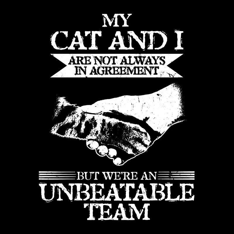 Unbeatable team - for cat lovers