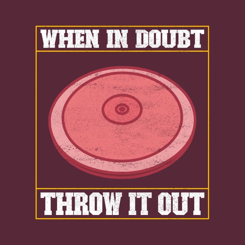 Diskuswerfer Diskuswerfen