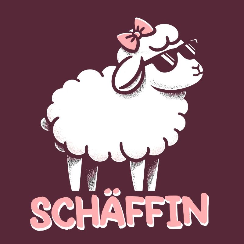 Chef Chefin Schaf Geschenk Schäfin Spruch