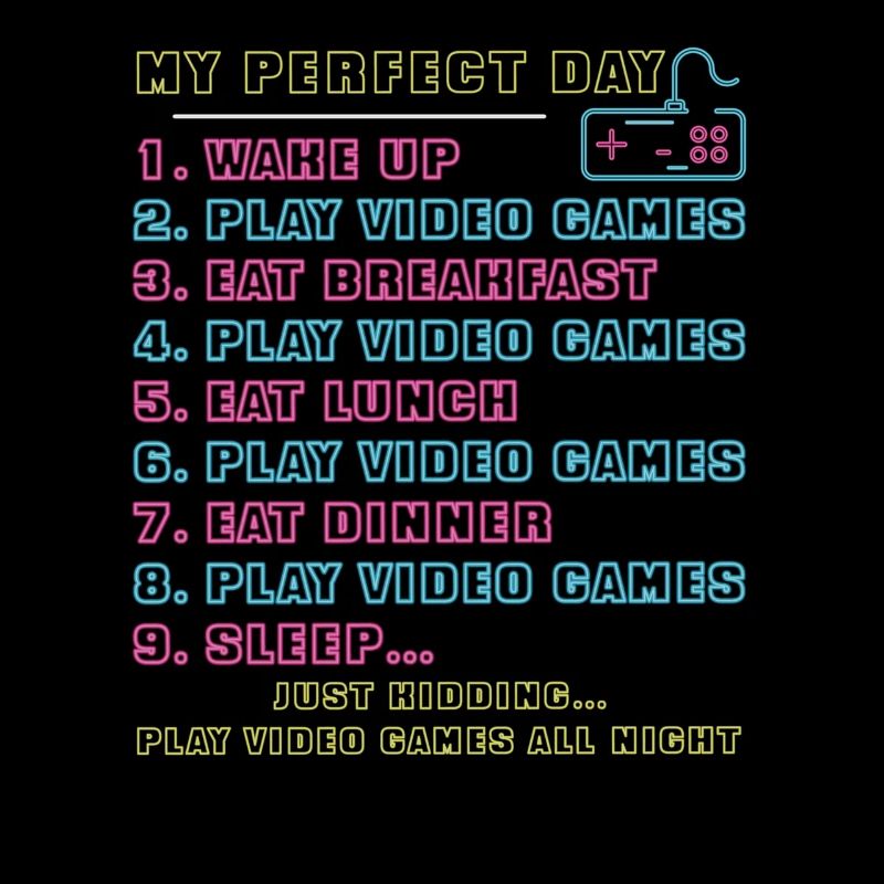 Mein perfekter Tag Videospiele für Mädchen, Jungen oder