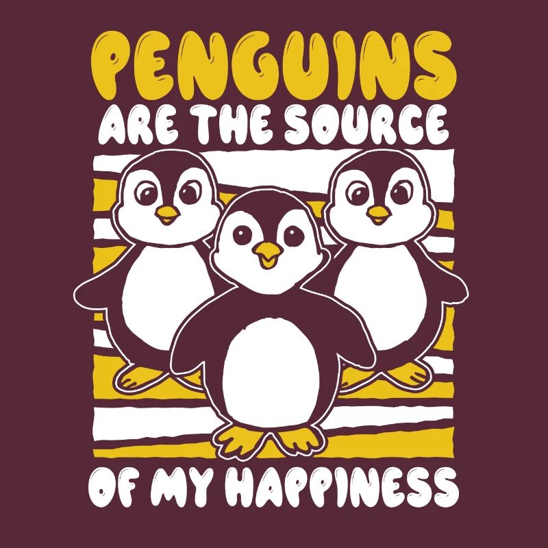 Les pingouins sont la source de mon bonheur Seabird