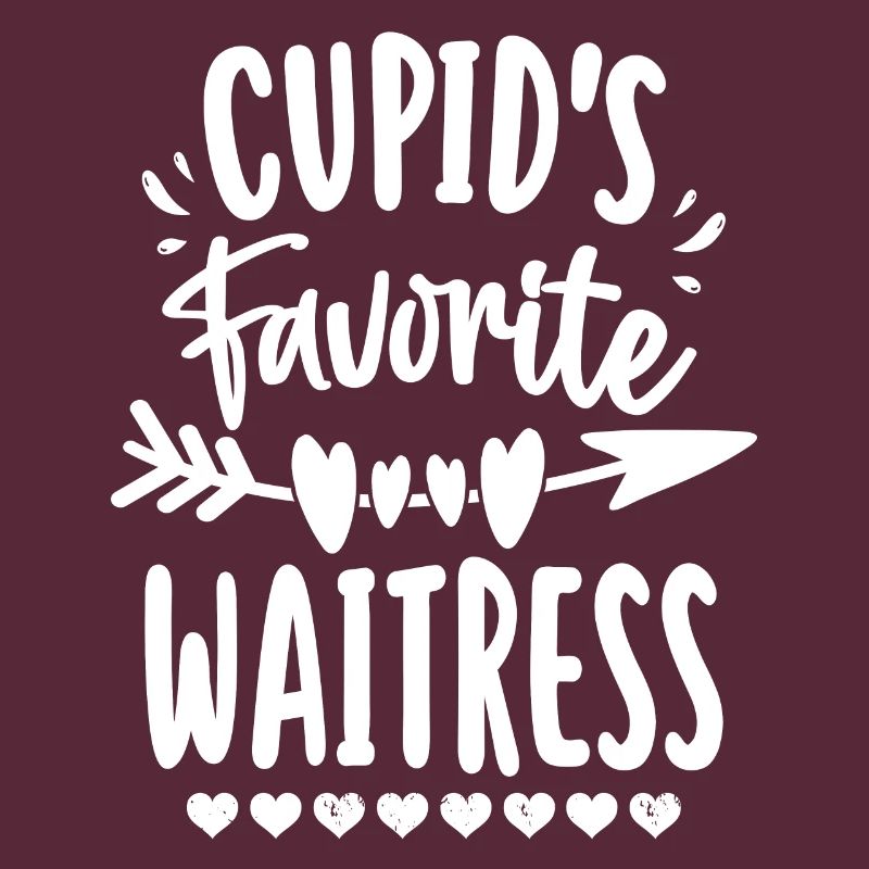 Cupidons Serveuse Préférée Drôle Saint Valentin