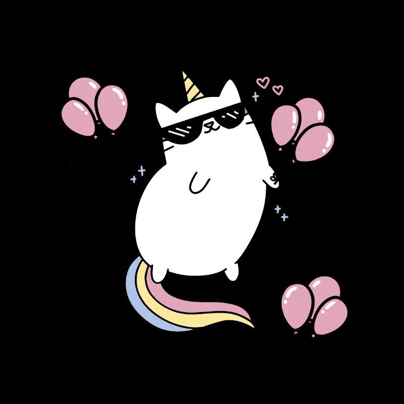 Katze Einhorn Geburtstagsgeschenk Geburtstag Kind