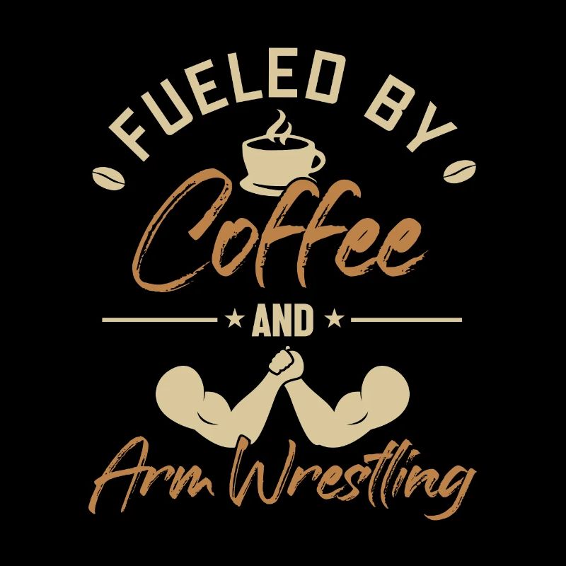 Alimenté par le café et les techniques de bras de fer