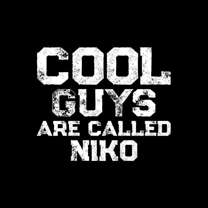 Les mecs cool s’appellent Niko