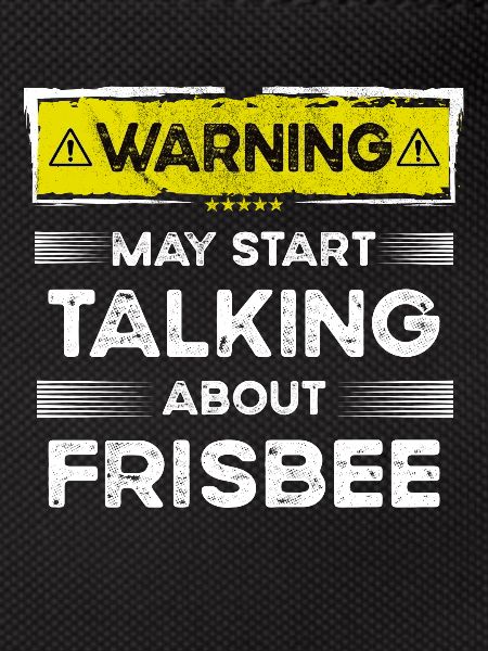 Talking about Frisbee funny