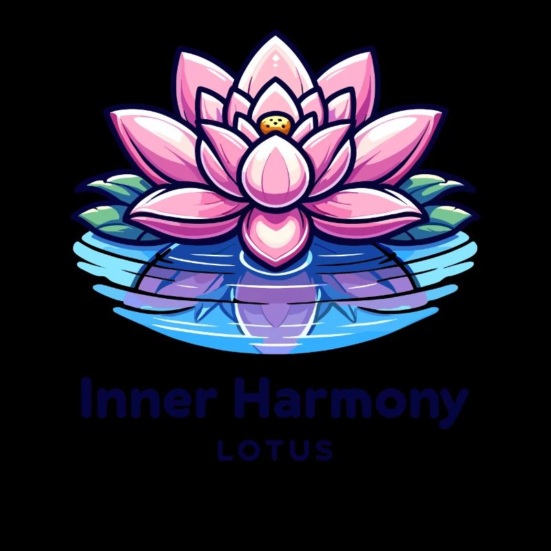 Inner Harmony Lotus - Eau sereine et design de fleurs