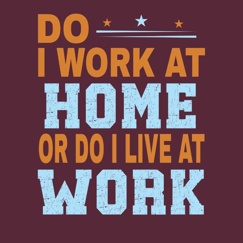 Arbeite Ich Zu Hause Oder Lebe Ich Bei Der Arbeit