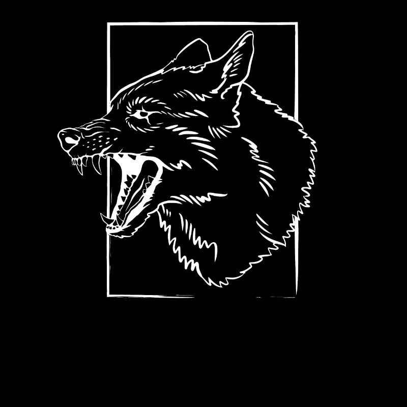 Keltischer Wolf - Mystisches Symbol