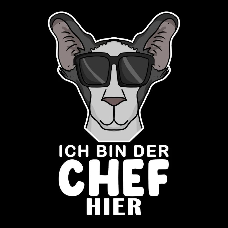 Chef Spruch Anführer Hund