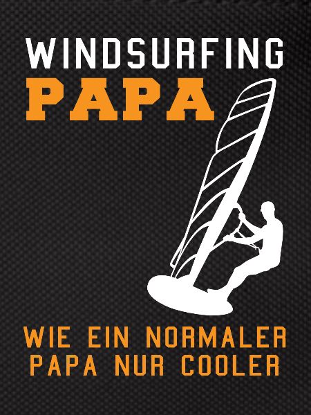 Cool windsurfing dad