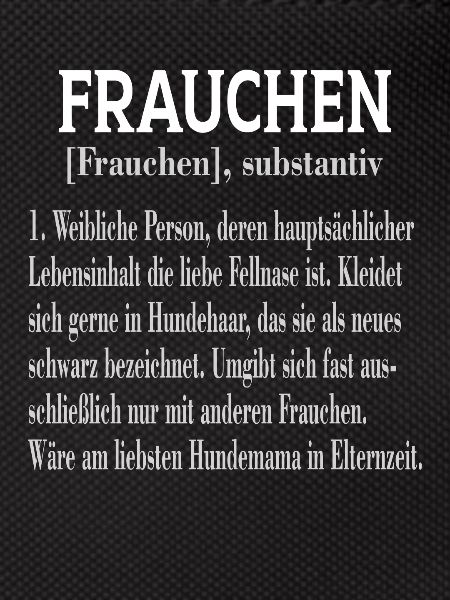 Frauchen substantiv