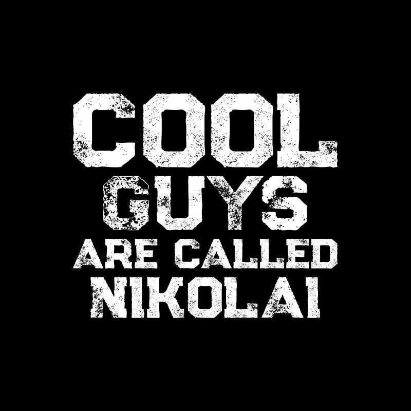 Les mecs cool s’appellent Nikolai