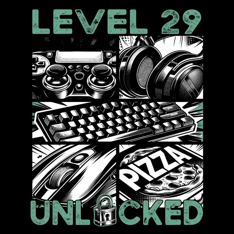 Geburtstag Level 29 freigeschaltet Gaming & Zocker