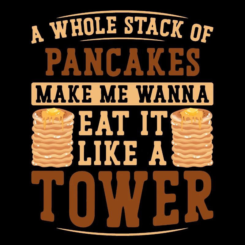 Pancake Lover Kids A Whole Stack