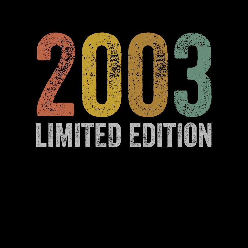 Millésime 2003 édition limitée anniversaire