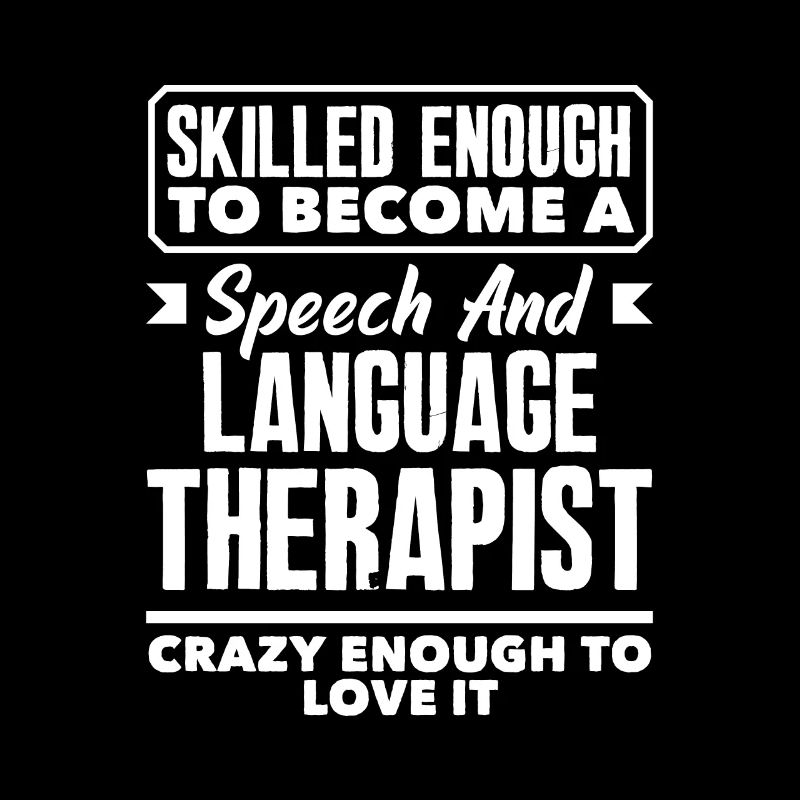 Speech therapist, speech therapist, speech therapist