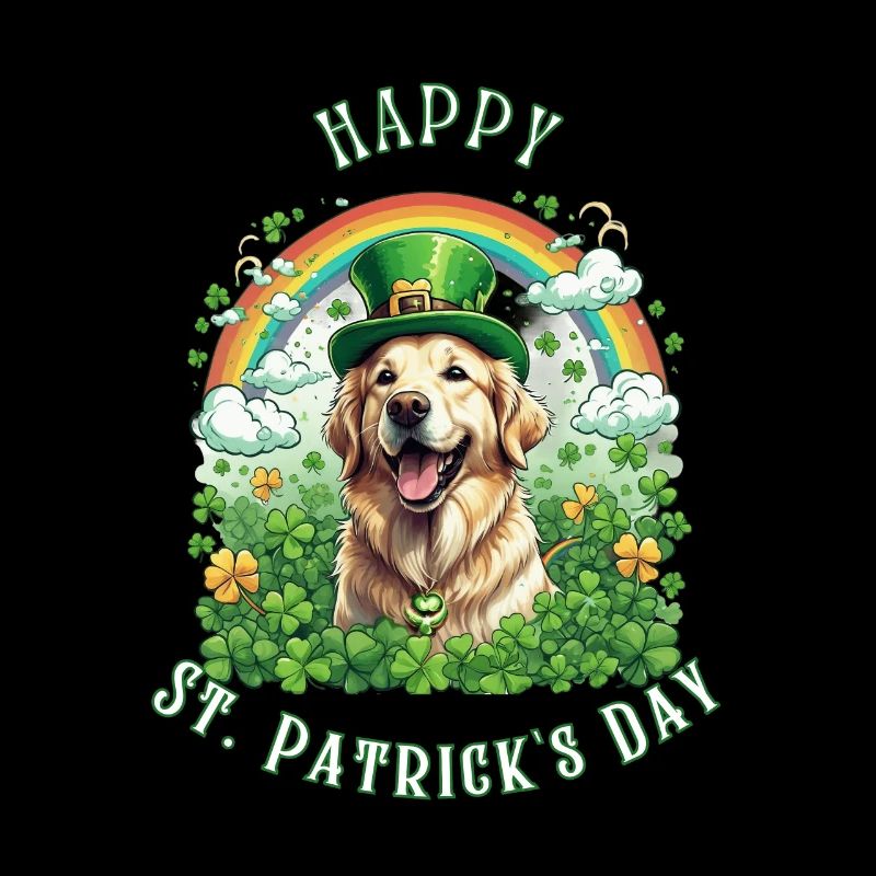 Chapeau vert et trèfle I Or de la Saint-Patrick