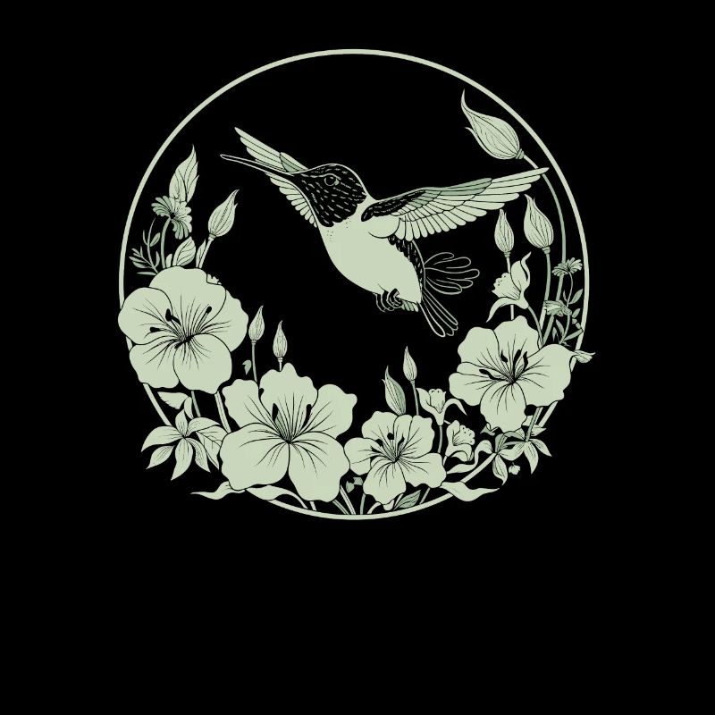 Fleurs de colibri
