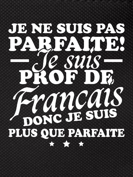 I'm a French teacher