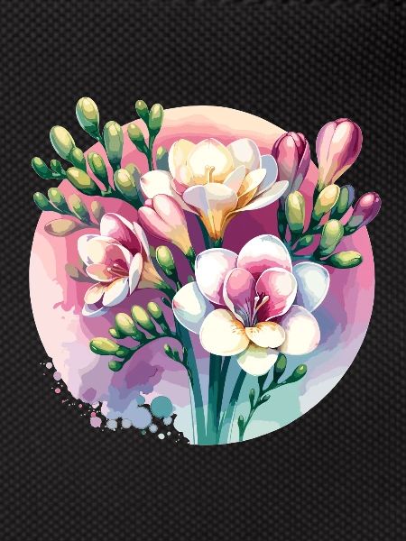 Freesia Drawn