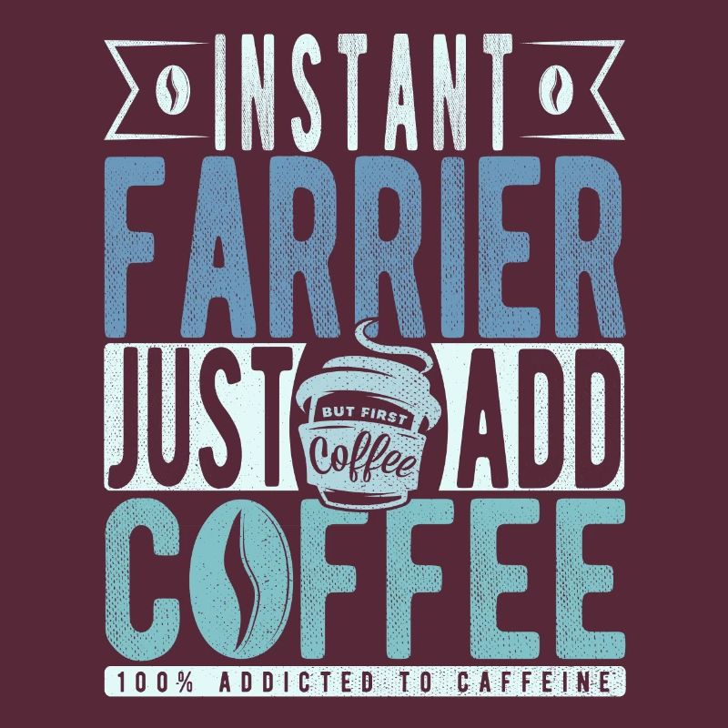 Maréchal-ferrant instantané Il suffit d’ajouter du café