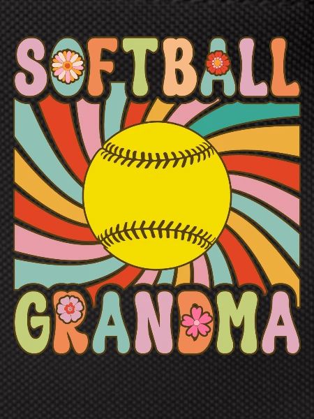 Groovy softball player