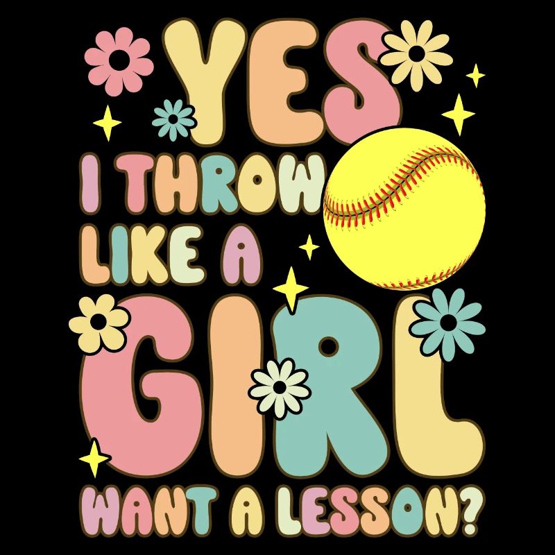 Softball Mädchen