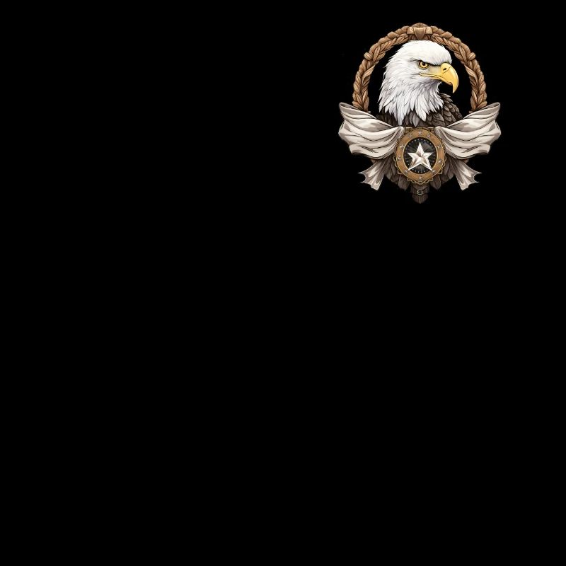 Honneur de l’aigle vétérans appréciation décoratif