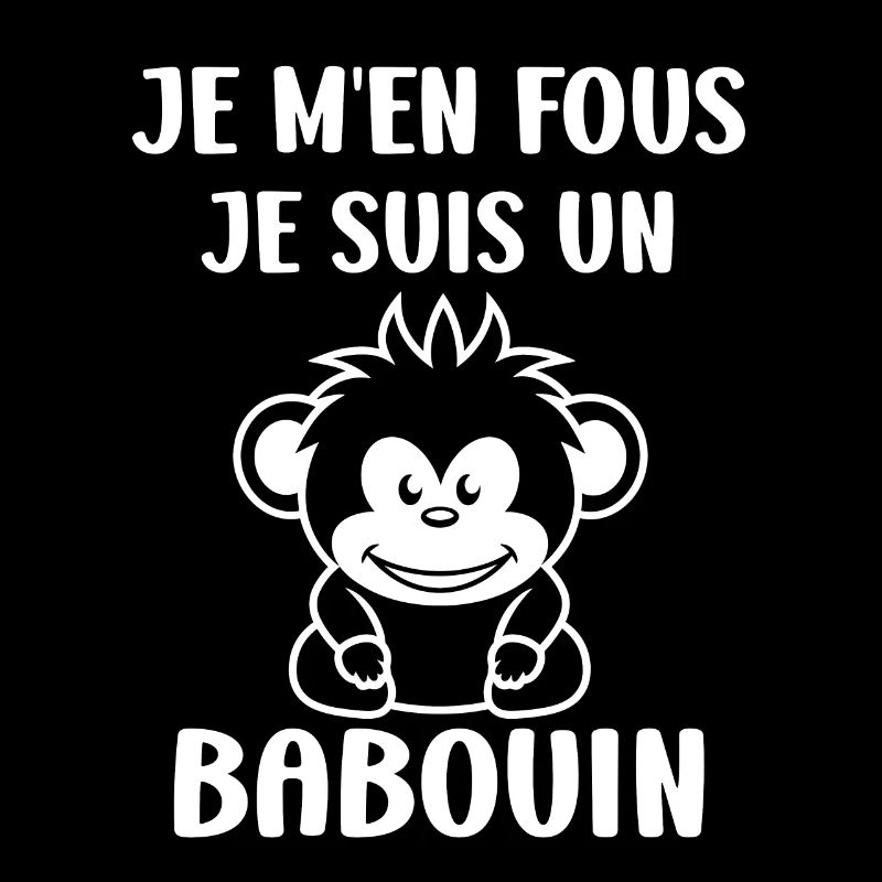 Humour petit singe babouin