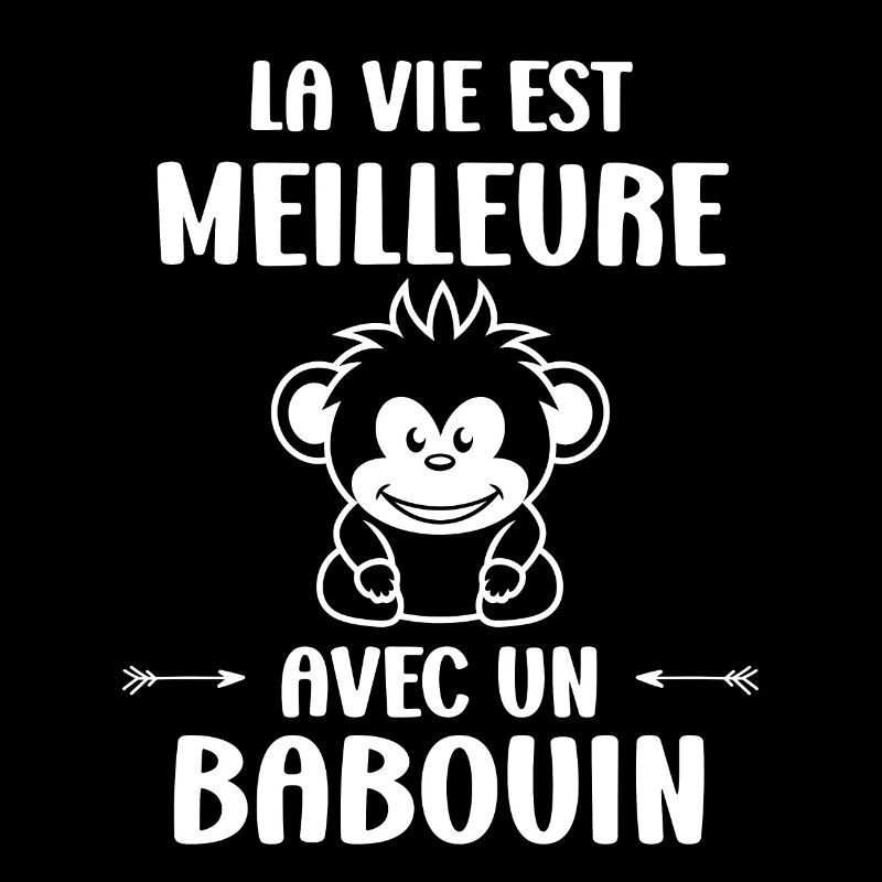 Humour petit singe babouin