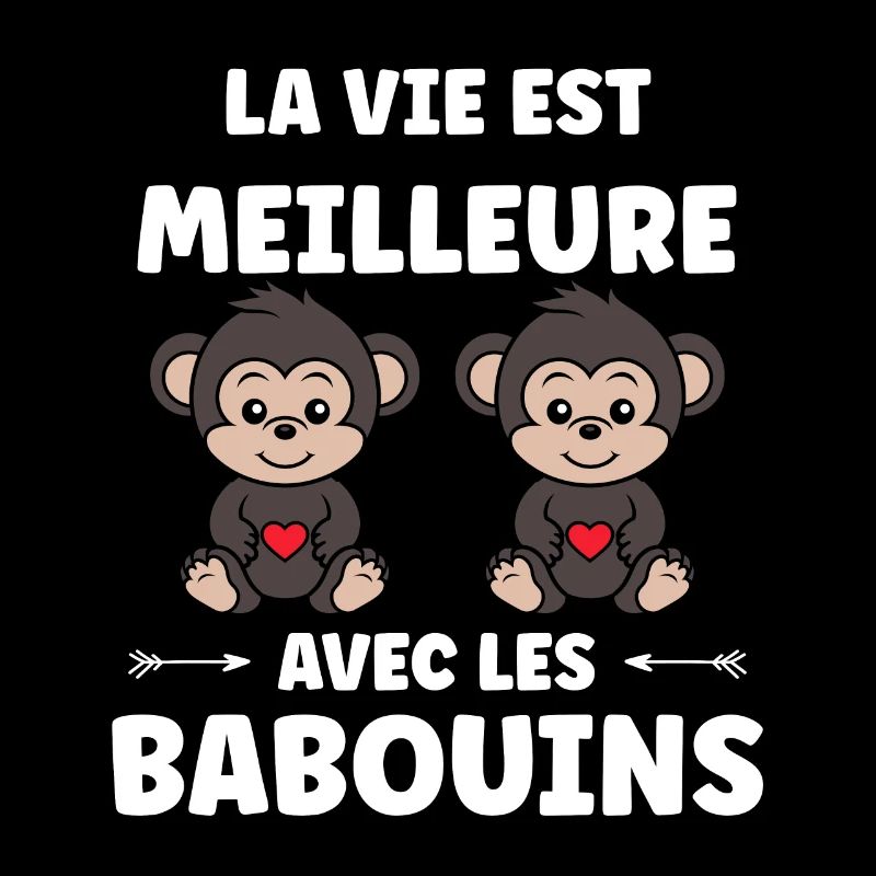 Humour petit singe babouin