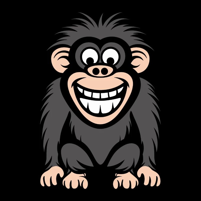 Humour petit singe babouin