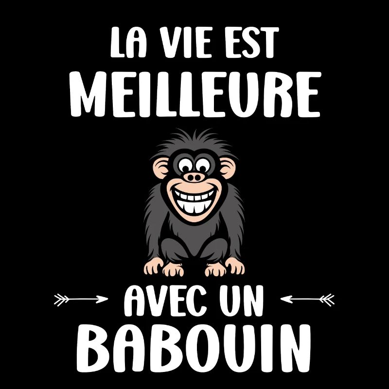 Humour petit singe babouin