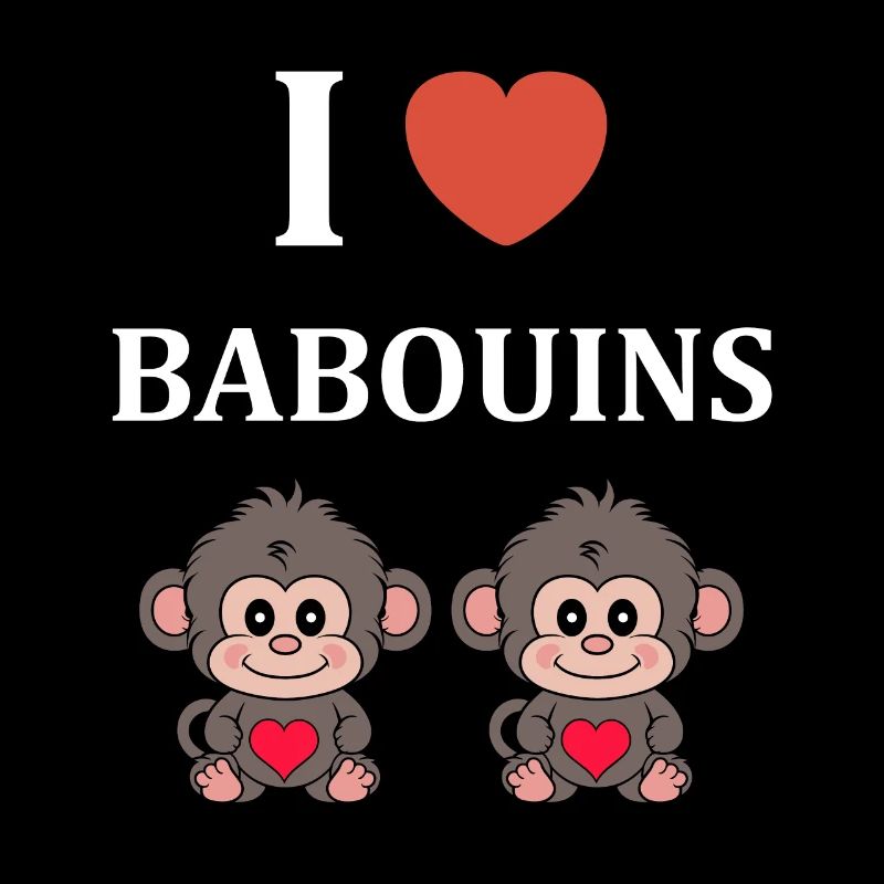 Humour petit singe babouin