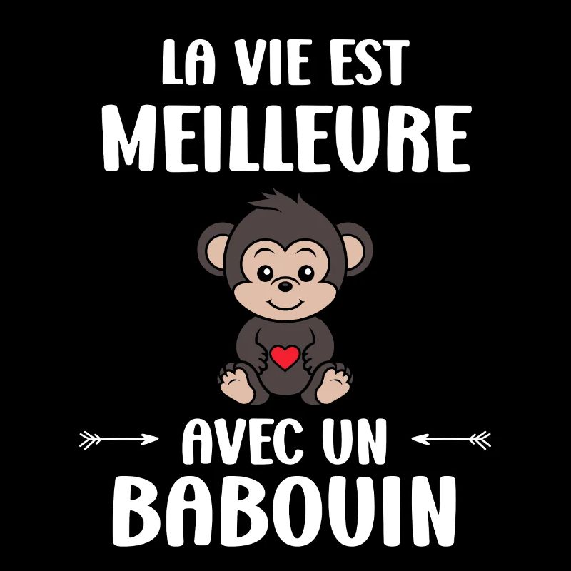 Humour petit singe babouin