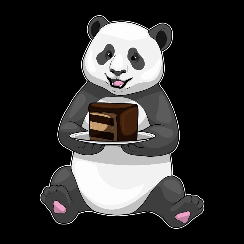 Gâteau Panda