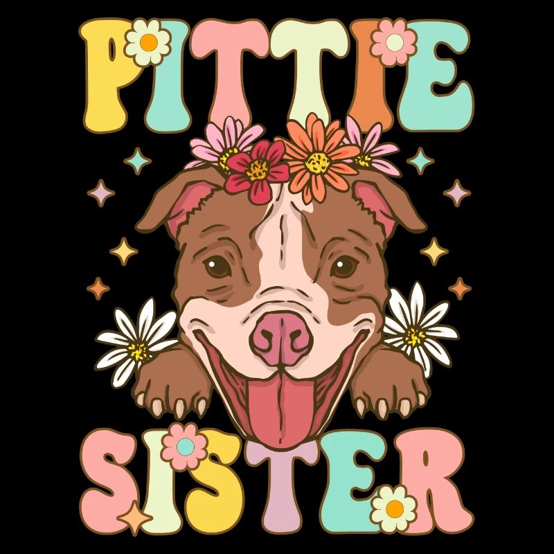 Pitbull-Schwester Pitbull-Schwester Hundeliebhaber
