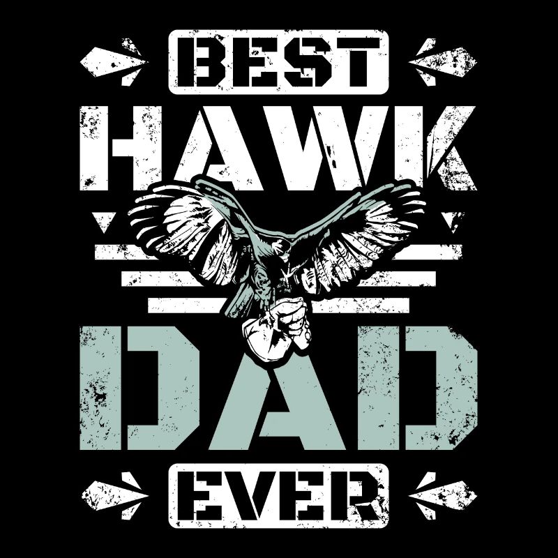 Fathers day Falconer best hawk dad ever