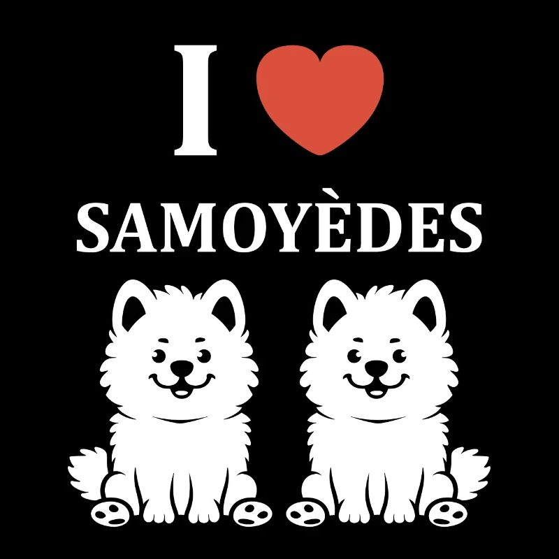 Humour Chien Samoyède