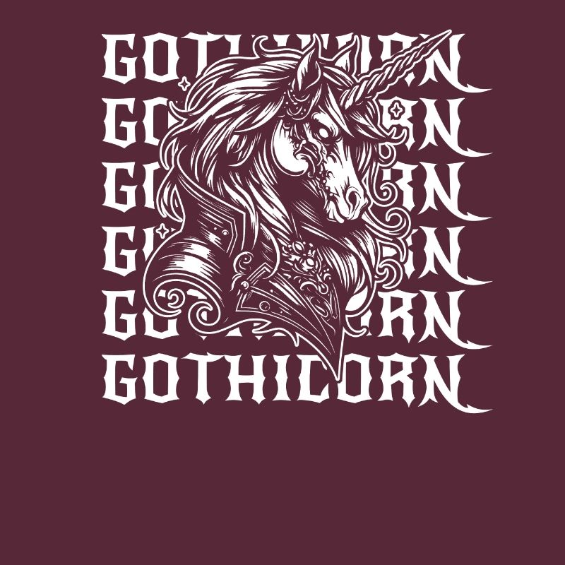 Gothic Einhorn Gothicorn